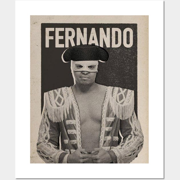 Fernando Vintage Wall Art by nasib